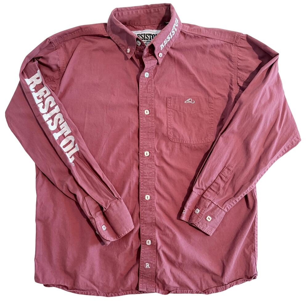 Resistol Boys Western Button Down Shirt — Youth Large